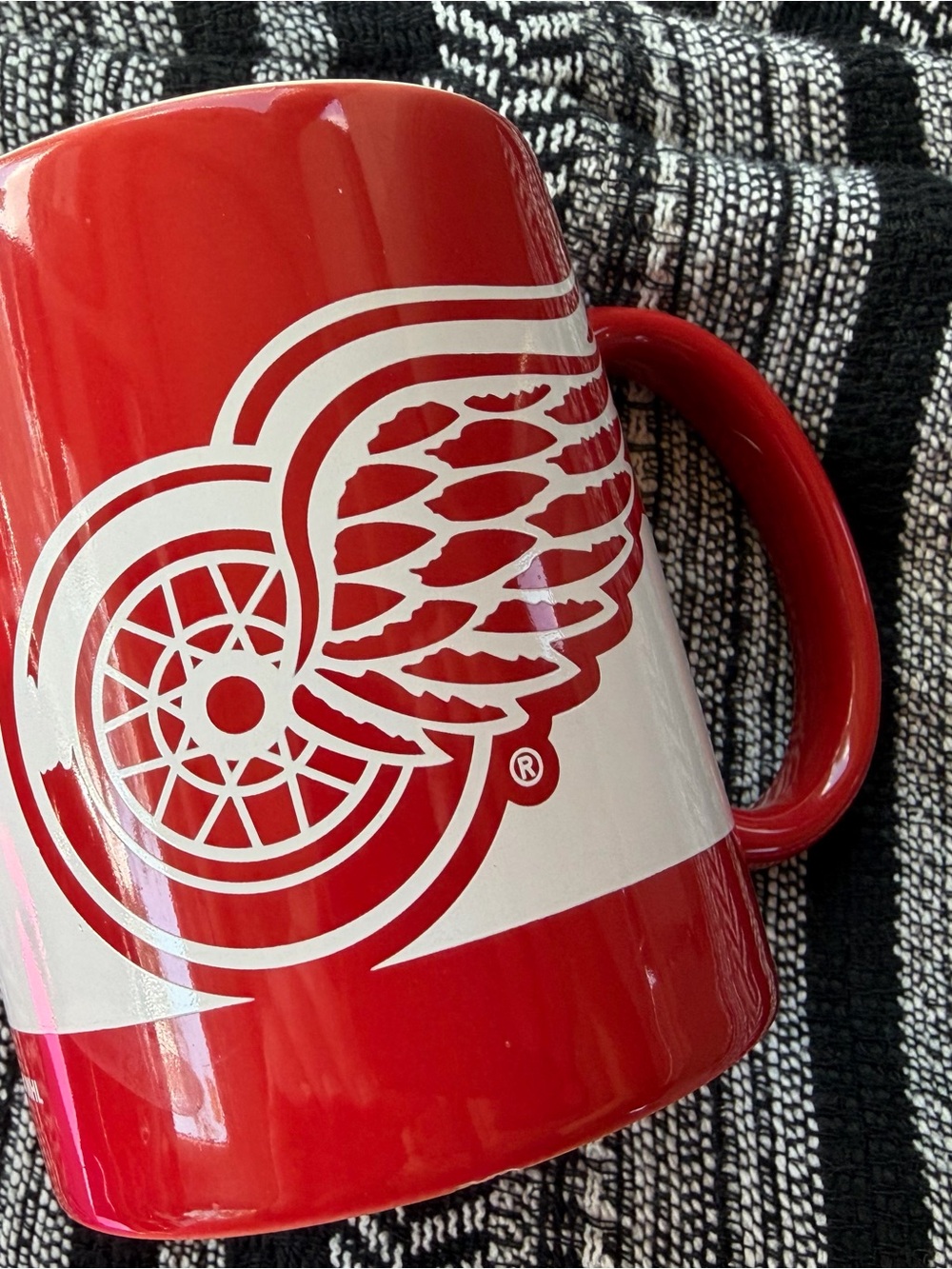 Boston red wings Red Ceramic Coffee Mug - Team Logo